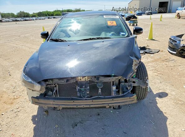JA32U2FU8HU006344 2017 MITSUBISHI LANCER Black Front view