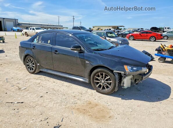 JA32U2FU8HU006344 2017 MITSUBISHI LANCER Black Front right