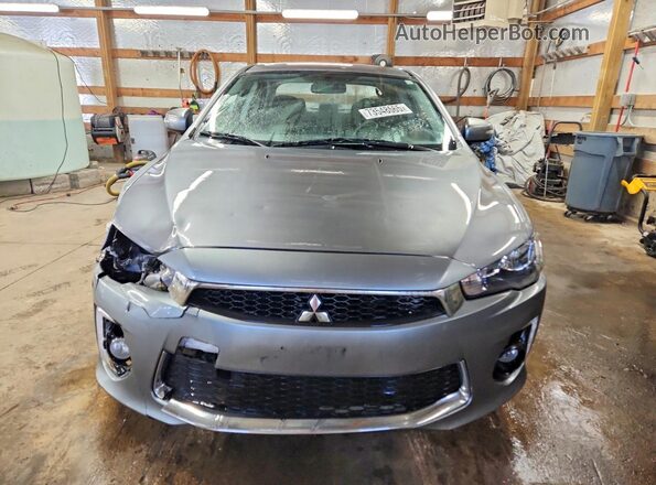 JA32U2FUXGU010586 2016 MITSUBISHI LANCER Gray Widok z przodu