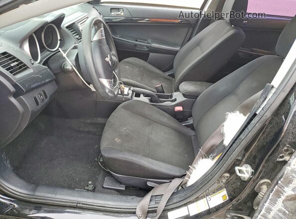 JA32U2FUXHU011139 2017 MITSUBISHI LANCER Black 