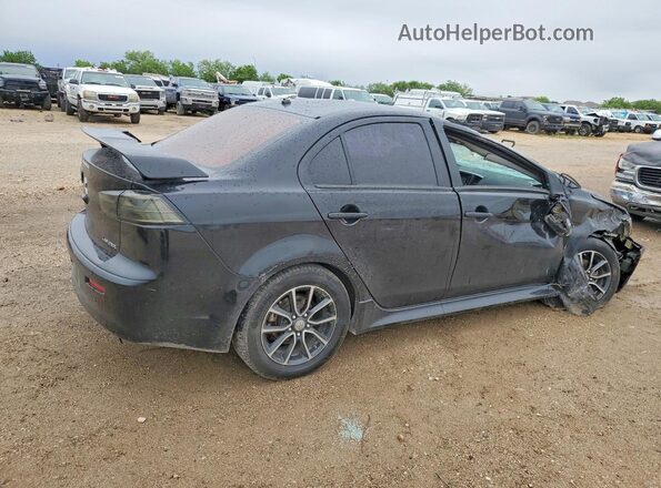 JA32U2FUXHU011139 2017 MITSUBISHI LANCER Black 