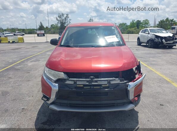 JA4AD2A30JZ006997 2018 MITSUBISHI OUTLANDER Red Widok wnętrza z tyłu