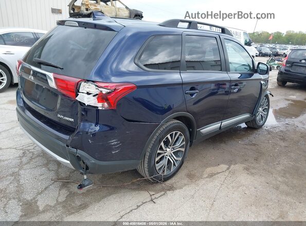 JA4AD2A35HZ024163 2017 MITSUBISHI OUTLANDER Blue Задня права чверть