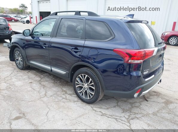 JA4AD2A35HZ024163 2017 MITSUBISHI OUTLANDER Blue Задня ліва чверть