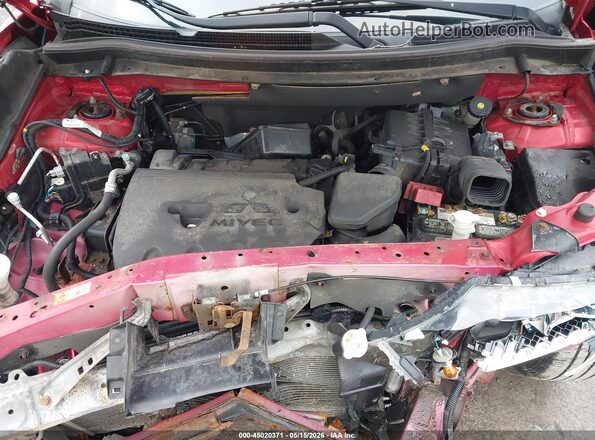 JA4AD2A39GZ030613 2016 MITSUBISHI OUTLANDER Red Հետևի տեսք