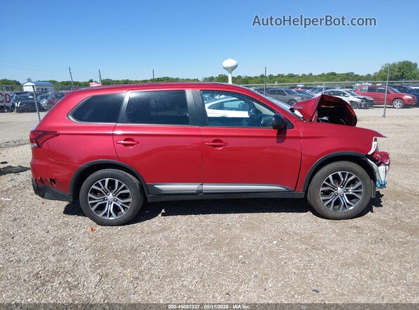 JA4AD2A3XHZ033389 2017 MITSUBISHI OUTLANDER Red Vista interior trasera