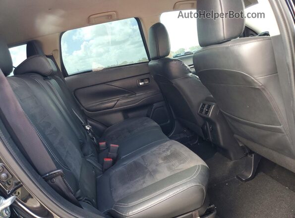 JA4AD3A30KZ019062 2019 MITSUBISHI OUTLANDER Black Widok wnętrza z tyłu