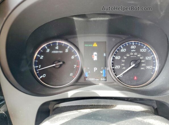 JA4AD3A30KZ019062 2019 MITSUBISHI OUTLANDER Black Widok zestawu wskaźników