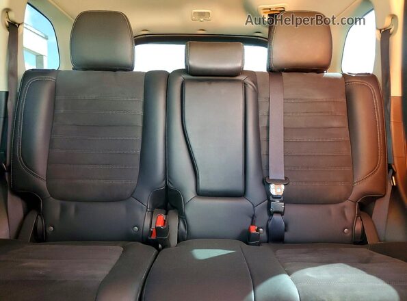 JA4AD3A30KZ019062 2019 MITSUBISHI OUTLANDER Black Widok tylnych siedzeń