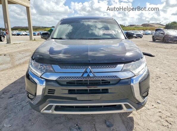 JA4AD3A30KZ019062 2019 MITSUBISHI OUTLANDER Black Widok z przodu