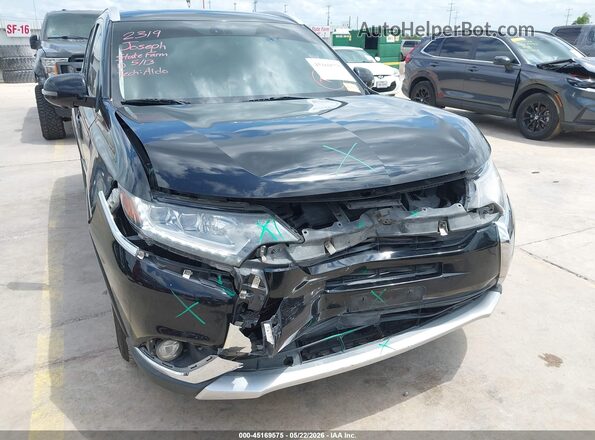 JA4AD3A32JJ005774 2018 MITSUBISHI OUTLANDER Black წინა ხედი