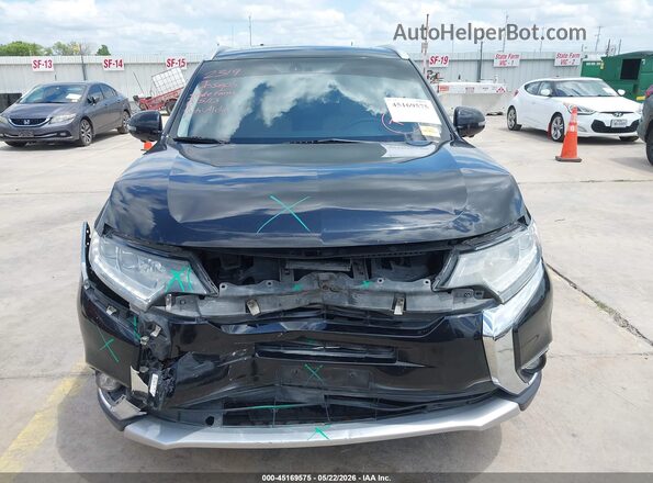 JA4AD3A32JJ005774 2018 MITSUBISHI OUTLANDER Black ხელსაწყოთა პანელის ხედი