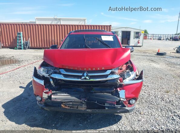 JA4AD3A32JZ044771 2018 MITSUBISHI OUTLANDER Red Vista del salpicadero