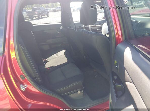JA4AD3A32JZ044771 2018 MITSUBISHI OUTLANDER Red Vista de la etiqueta del VIN