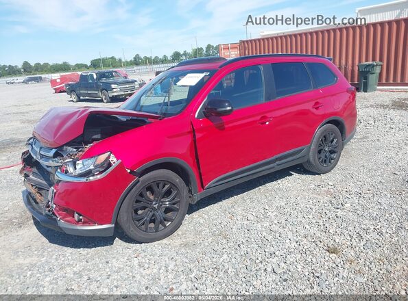 JA4AD3A32JZ044771 2018 MITSUBISHI OUTLANDER Red Vista tres cuartos delantera izquierda