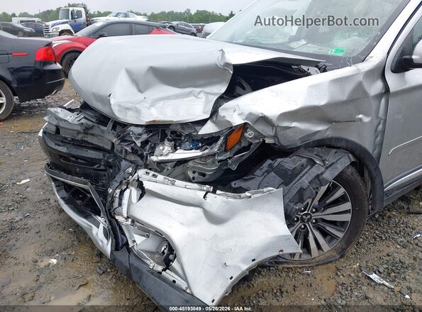 JA4AD3A32LZ045776 2020 MITSUBISHI OUTLANDER Silver Front view