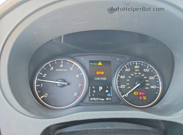JA4AD3A33KZ005205 2019 MITSUBISHI OUTLANDER Красный Вид щитка приборов
