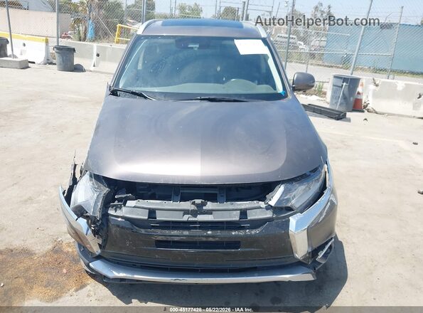 JA4AD3A34HZ034608 2017 MITSUBISHI OUTLANDER Brown ხელსაწყოთა პანელის ხედი