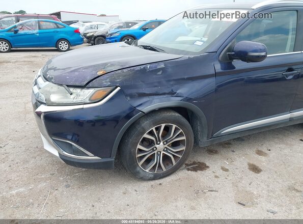 JA4AD3A34JZ065864 2018 MITSUBISHI OUTLANDER Blue Դիմացի տեսք