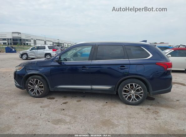 JA4AD3A34JZ065864 2018 MITSUBISHI OUTLANDER Blue Սալոնի հետևի տեսք