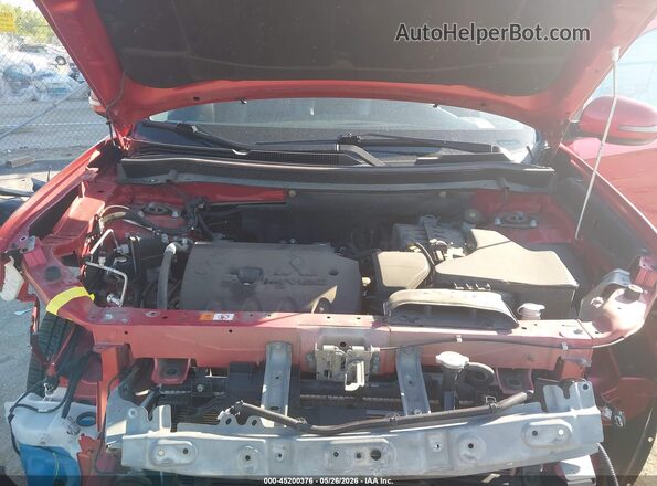 JA4AD3A34LZ017607 2020 MITSUBISHI OUTLANDER Red Rear view