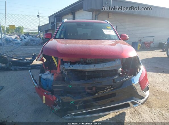 JA4AD3A34LZ017607 2020 MITSUBISHI OUTLANDER Red Rear interior view
