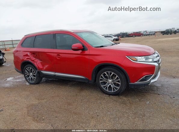 JA4AD3A35HZ014254 2017 MITSUBISHI OUTLANDER Red Rear interior view