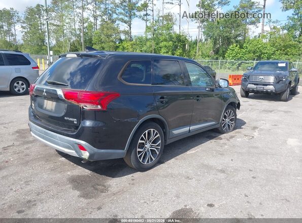JA4AD3A38HZ007282 2017 MITSUBISHI OUTLANDER Black Tył prawy
