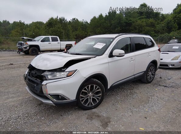 JA4AD3A39GZ026499 2016 MITSUBISHI OUTLANDER White Առջևի ձախ երեք քառորդ տեսարան
