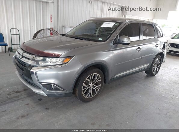 JA4AD3A39HZ005668 2017 MITSUBISHI OUTLANDER Silver Передня ліва чверть