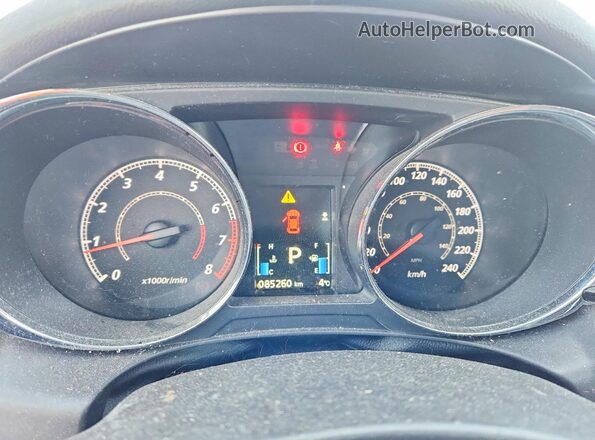 JA4AH3AU7LU602708 2020 MITSUBISHI RVR Silver Instrument cluster view