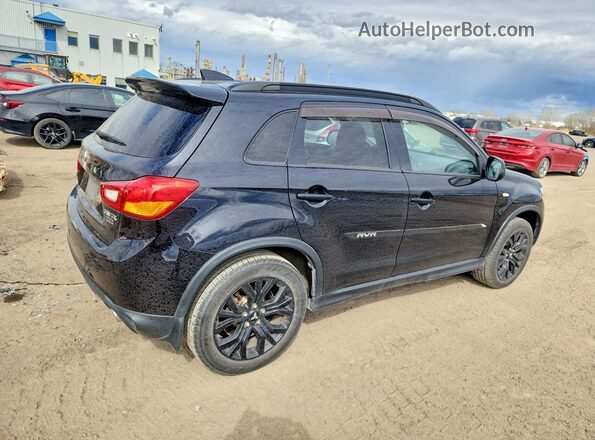 JA4AJ4AW2HZ607613 2017 MITSUBISHI RVR Черный Задняя правая четверть