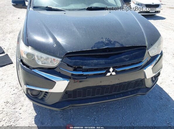 JA4AP3AU0KU018085 2019 MITSUBISHI OUTLANDER SPORT Черный Вид спереди