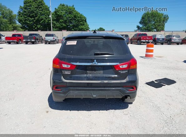 JA4AP3AU0KU018085 2019 MITSUBISHI OUTLANDER SPORT Черный 