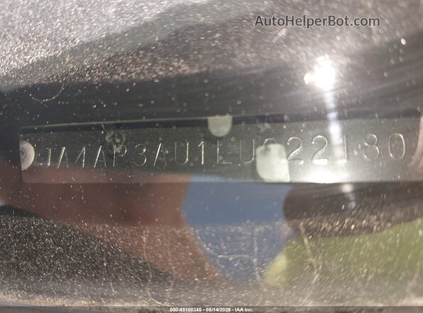 JA4AP3AU1LU022180 2020 MITSUBISHI OUTLANDER SPORT White ძრავის განყოფილების ხედი