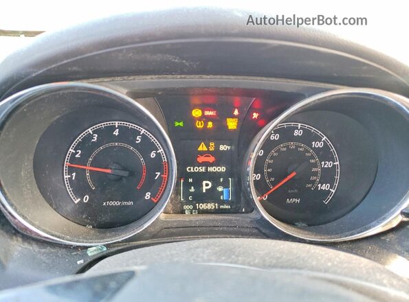 JA4AP3AU2HZ048555 2017 MITSUBISHI OUTLANDER Blue Вид щитка приладів