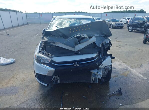 JA4AP3AU2KU021876 2019 MITSUBISHI OUTLANDER SPORT White Առջևի վահանակի տեսք