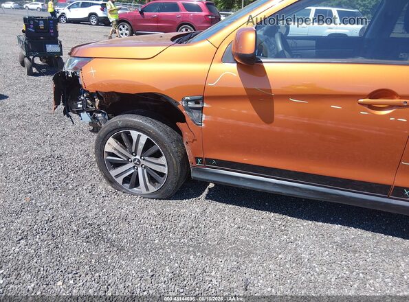JA4AP3AU2LU007266 2020 MITSUBISHI OUTLANDER SPORT Orange წინა ხედი