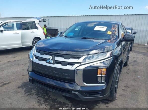JA4AP3AU3LU017157 2020 MITSUBISHI OUTLANDER SPORT Black Вид спереду