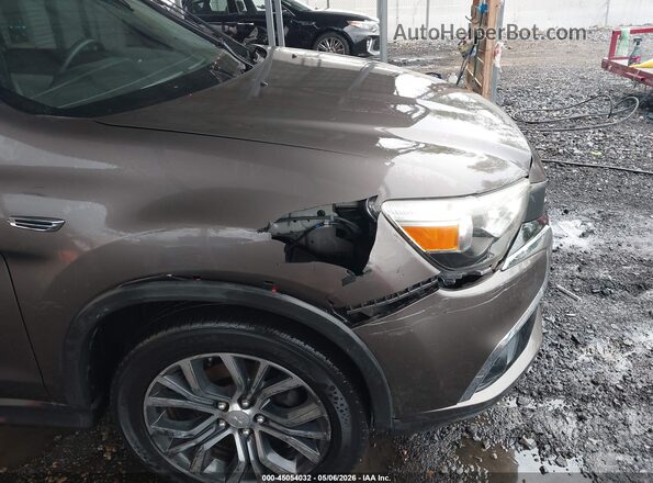 JA4AP3AU4HZ000605 2017 MITSUBISHI OUTLANDER SPORT Brown Vista frontal