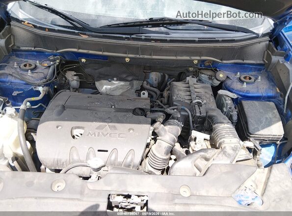 JA4AP3AU4HZ042126 2017 MITSUBISHI OUTLANDER SPORT Blue უკანა ხედი