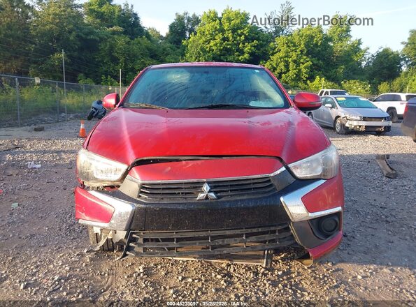JA4AP3AU4HZ049562 2017 MITSUBISHI OUTLANDER SPORT Красный Вид щитка приборов