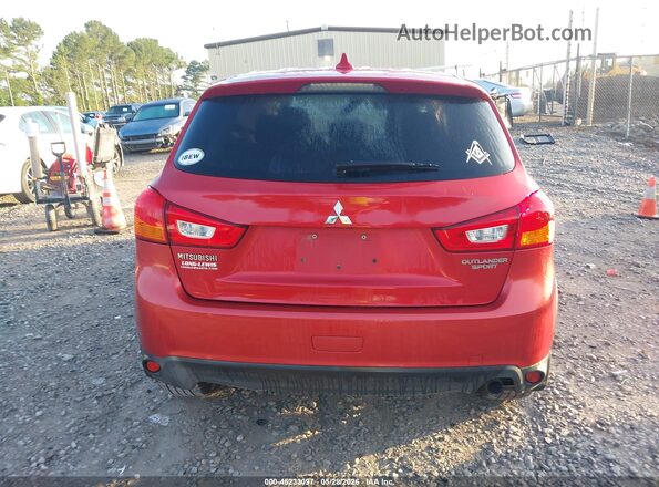JA4AP3AU4HZ049562 2017 MITSUBISHI OUTLANDER SPORT Красный 