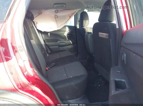 JA4AP3AU4HZ049562 2017 MITSUBISHI OUTLANDER SPORT Красный Вид наклейки с VIN-кодом