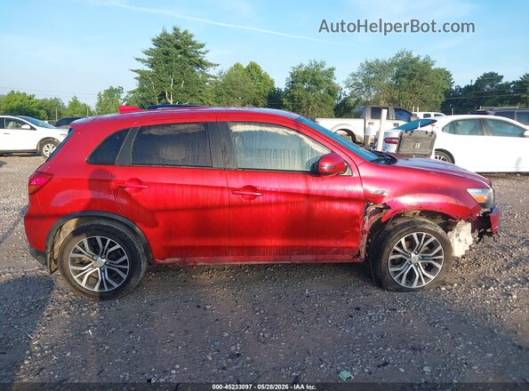JA4AP3AU4HZ049562 2017 MITSUBISHI OUTLANDER SPORT Красный Вид задней части салона