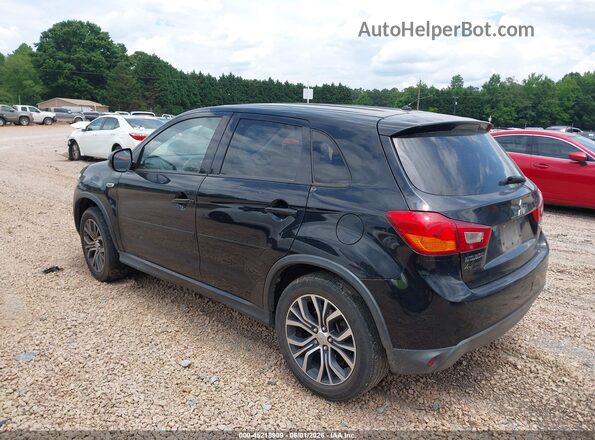 JA4AP3AU5GZ023647 2016 MITSUBISHI OUTLANDER SPORT Black უკანა მარცხენა