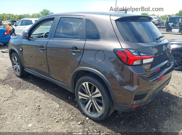 JA4AP3AU6LU002877 2020 MITSUBISHI OUTLANDER SPORT Серый Задняя левая четверть