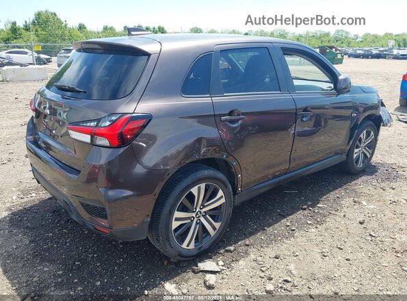 JA4AP3AU6LU002877 2020 MITSUBISHI OUTLANDER SPORT Серый Задняя правая четверть