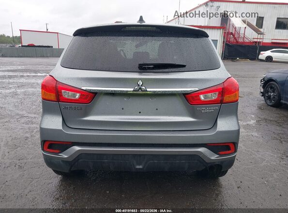 JA4AP3AU7JZ007697 2018 MITSUBISHI OUTLANDER SPORT Gray 