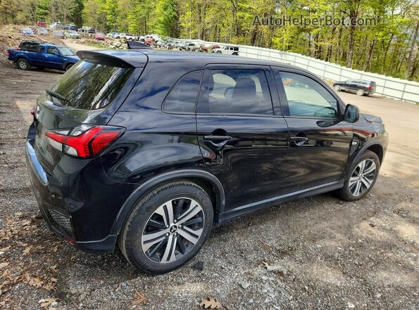 JA4AP3AU7LU012852 2020 MITSUBISHI OUTLANDER Black Задня права чверть
